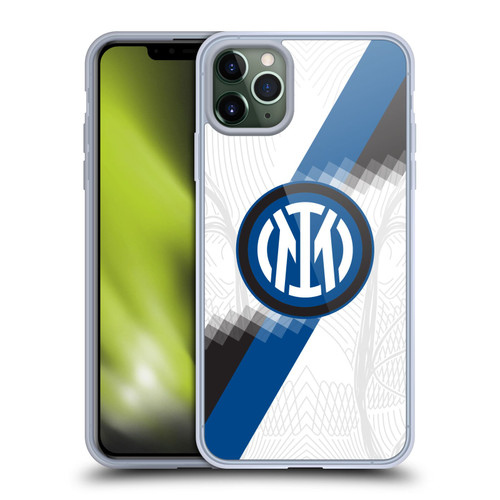 Fc Internazionale Milano 2023/24 Crest Kit Away Soft Gel Case for Apple iPhone 11 Pro Max & MagSafe