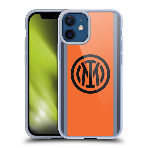 Fc Internazionale Milano 2023/24 Crest Kit Third Soft Gel Case for Apple iPhone 12 Mini & MagSafe