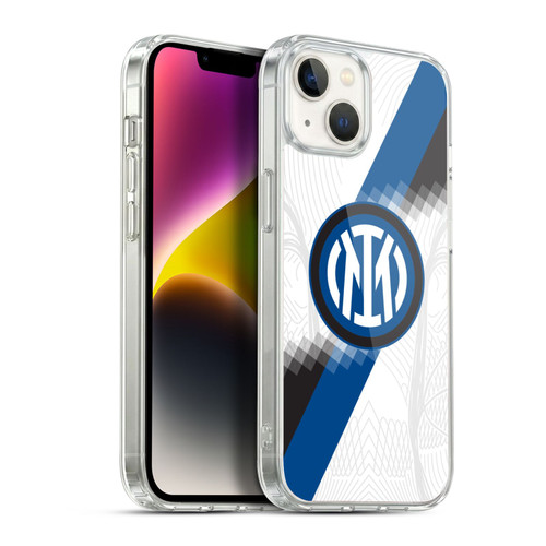 Fc Internazionale Milano 2023/24 Crest Kit Away Soft Gel Case for Apple iPhone 14 Plus & MagSafe
