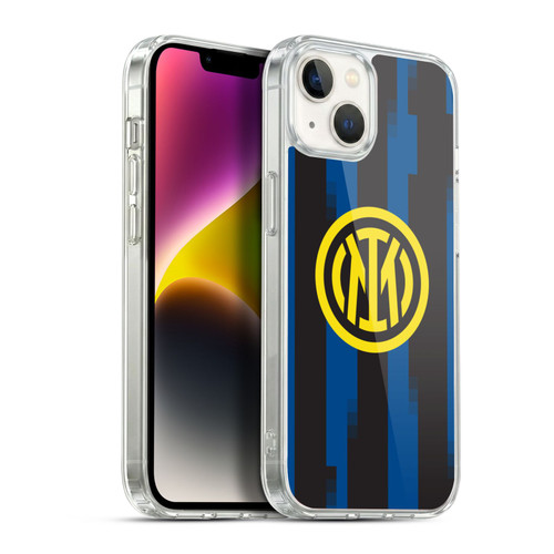 Fc Internazionale Milano 2023/24 Crest Kit Home Soft Gel Case for Apple iPhone 14 Plus & MagSafe
