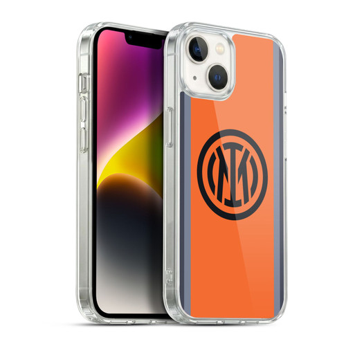 Fc Internazionale Milano 2023/24 Crest Kit Third Soft Gel Case for Apple iPhone 14 Plus & MagSafe