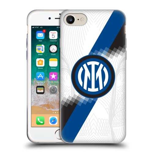 Fc Internazionale Milano 2023/24 Crest Kit Away Soft Gel Case for Apple iPhone 7 / 8 / SE 2020 & 2022 & MagSafe