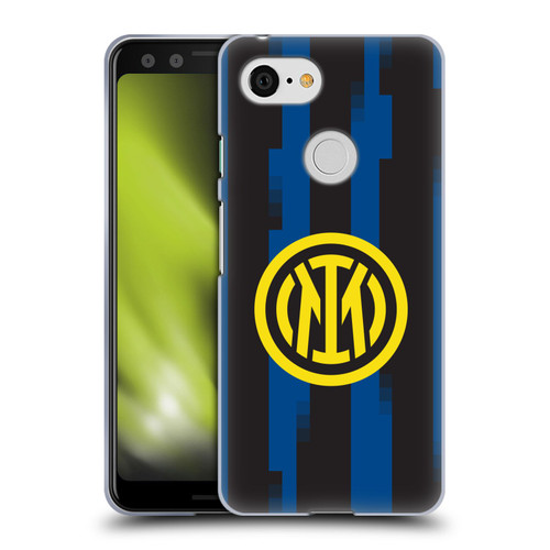 Fc Internazionale Milano 2023/24 Crest Kit Home Soft Gel Case for Google Pixel 3