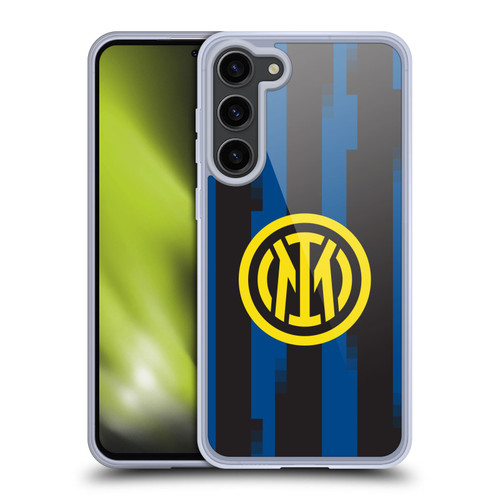 Fc Internazionale Milano 2023/24 Crest Kit Home Soft Gel Case for Samsung Galaxy S23+ 5G & MagSafe