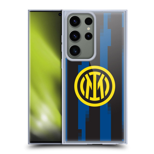 Fc Internazionale Milano 2023/24 Crest Kit Home Soft Gel Case for Samsung Galaxy S23 Ultra 5G & MagSafe