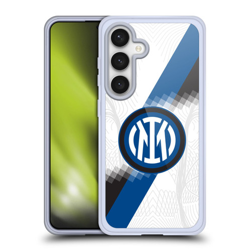 Fc Internazionale Milano 2023/24 Crest Kit Away Soft Gel Case for Samsung Galaxy S24 5G & MagSafe