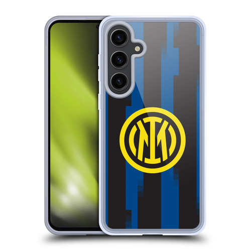 Fc Internazionale Milano 2023/24 Crest Kit Home Soft Gel Case for Samsung Galaxy S24+ 5G & MagSafe
