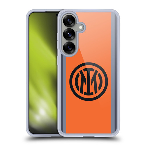 Fc Internazionale Milano 2023/24 Crest Kit Third Soft Gel Case for Samsung Galaxy S25+ & MagSafe