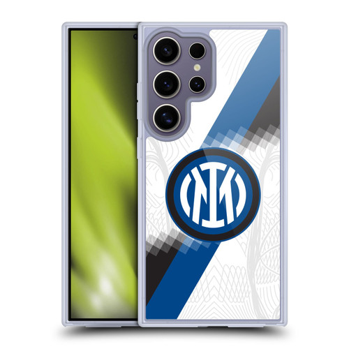 Fc Internazionale Milano 2023/24 Crest Kit Away Soft Gel Case for Samsung Galaxy S25 Ultra & MagSafe