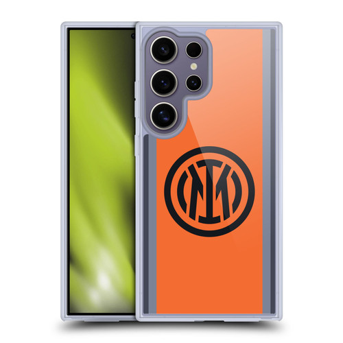 Fc Internazionale Milano 2023/24 Crest Kit Third Soft Gel Case for Samsung Galaxy S25 Ultra & MagSafe