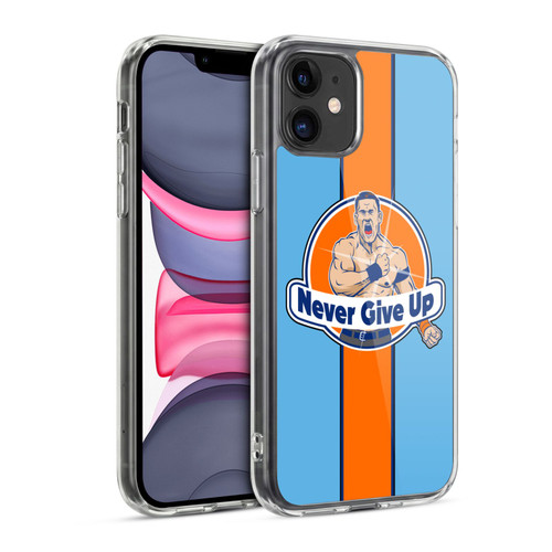 WWE John Cena Never Give Up Soft Gel Case for Apple iPhone 11