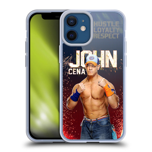 WWE John Cena Portrait Soft Gel Case for Apple iPhone 12 Mini & MagSafe