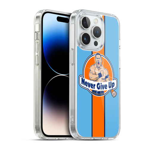 WWE John Cena Never Give Up Soft Gel Case for Apple iPhone 13 Pro & MagSafe