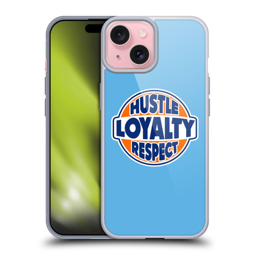WWE John Cena Hustle Loyalty Respect Soft Gel Case for Apple iPhone 15 & MagSafe