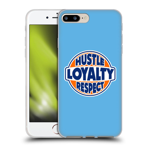 WWE John Cena Hustle Loyalty Respect Soft Gel Case for Apple iPhone 7 Plus / iPhone 8 Plus & MagSafe