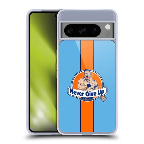 WWE John Cena Never Give Up Soft Gel Case for Google Pixel 8 Pro