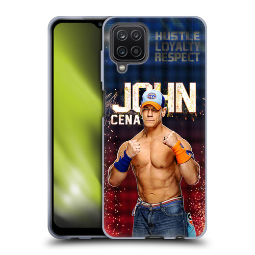 WWE John Cena Portrait Soft Gel Case for Samsung Galaxy A12 (2020)