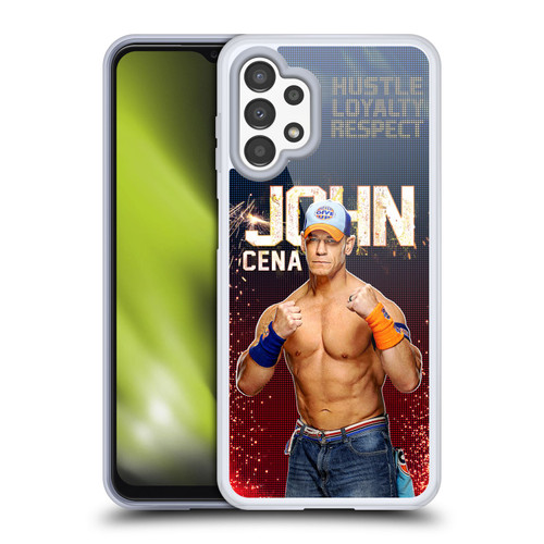 WWE John Cena Portrait Soft Gel Case for Samsung Galaxy A13 (2022)