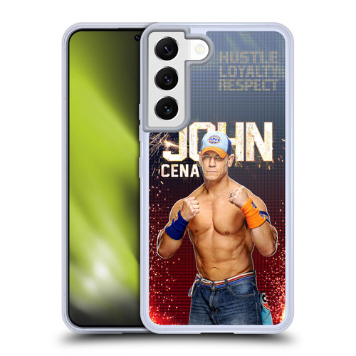 WWE John Cena Portrait Soft Gel Case for Samsung Galaxy S22 5G & MagSafe
