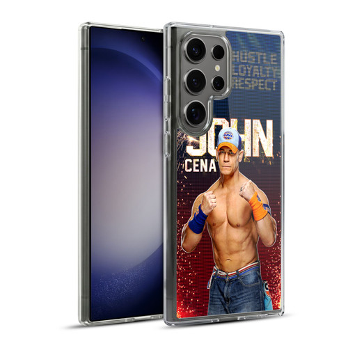 WWE John Cena Portrait Soft Gel Case for Samsung Galaxy S23 Ultra 5G & MagSafe
