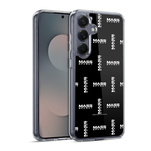 EA Bioware Mass Effect Graphics Logo Pattern Soft Gel Case for Samsung Galaxy S25 & MagSafe