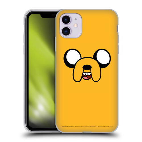 Adventure Time Graphics Jake The Dog Soft Gel Case for Apple iPhone 11