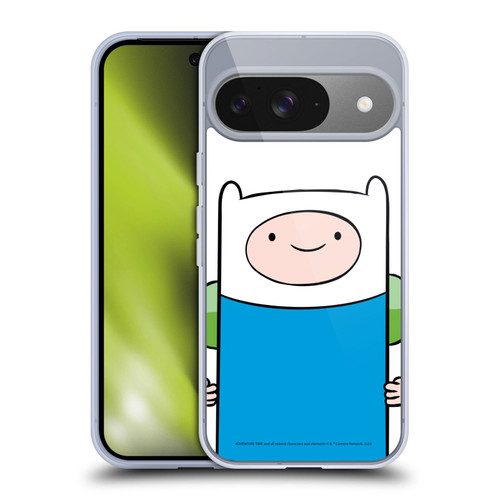 Adventure Time Graphics Finn The Human Soft Gel Case for Google Pixel 9 / Pixel 9 Pro