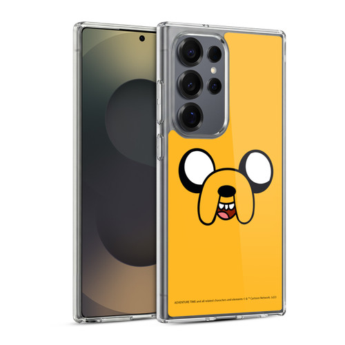 Adventure Time Graphics Jake The Dog Soft Gel Case for Samsung Galaxy S25 Ultra & MagSafe