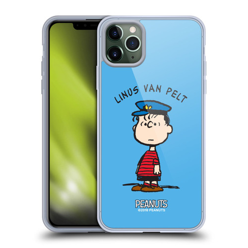 Peanuts Characters Linus van Pelt Soft Gel Case for Apple iPhone 11 Pro Max & MagSafe