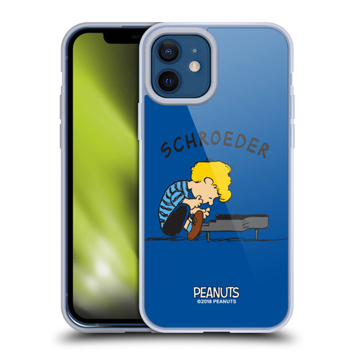 Peanuts Characters Schroeder Soft Gel Case for Apple iPhone 12 / iPhone 12 Pro & MagSafe