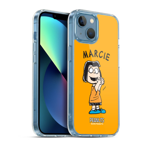 Peanuts Characters Marcie Soft Gel Case for Apple iPhone 13 Mini & MagSafe
