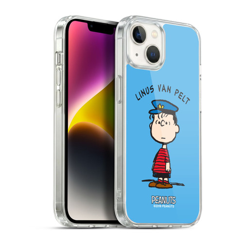 Peanuts Characters Linus van Pelt Soft Gel Case for Apple iPhone 14 Plus & MagSafe