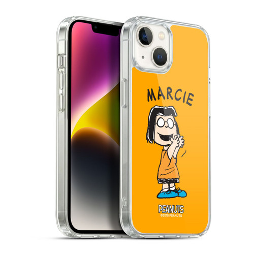 Peanuts Characters Marcie Soft Gel Case for Apple iPhone 14 Plus & MagSafe
