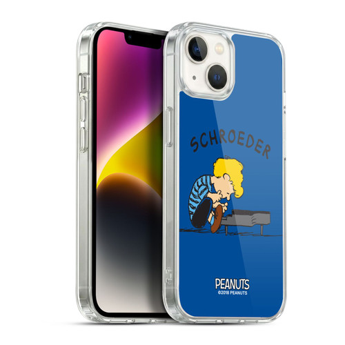 Peanuts Characters Schroeder Soft Gel Case for Apple iPhone 14 Plus & MagSafe