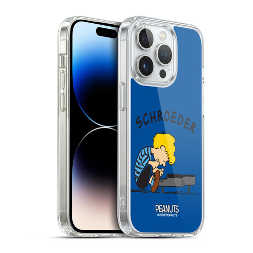 Peanuts Characters Schroeder Soft Gel Case for Apple iPhone 14 Pro & MagSafe