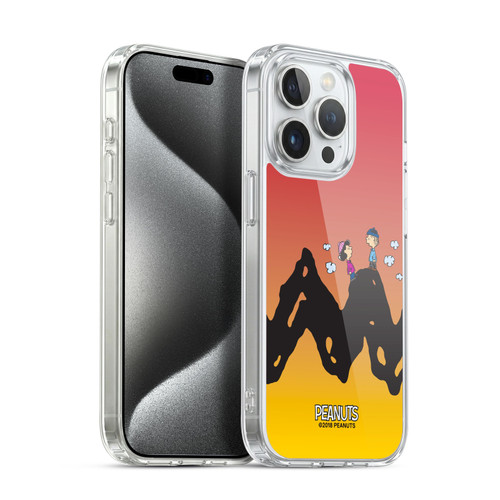 Peanuts Characters Charlie & Lucy Soft Gel Case for Apple iPhone 15 Pro & MagSafe