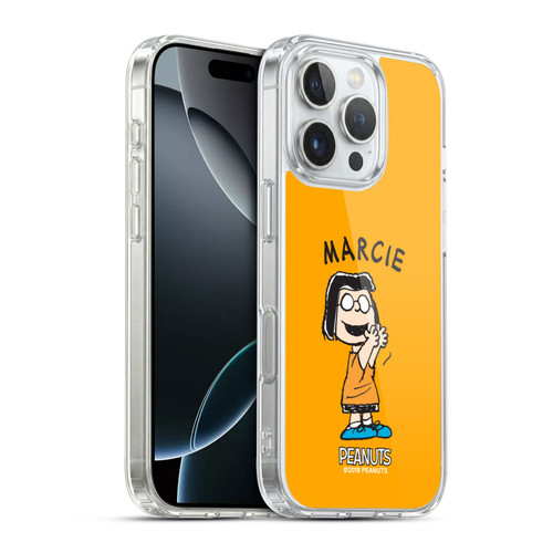 Peanuts Characters Marcie Soft Gel Case for Apple iPhone 16 Pro & MagSafe