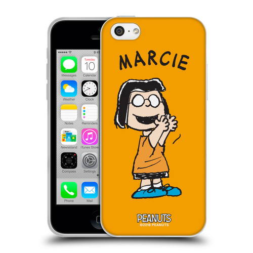 Peanuts Characters Marcie Soft Gel Case for Apple iPhone 5c