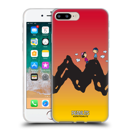 Peanuts Characters Charlie & Lucy Soft Gel Case for Apple iPhone 7 Plus / iPhone 8 Plus & MagSafe