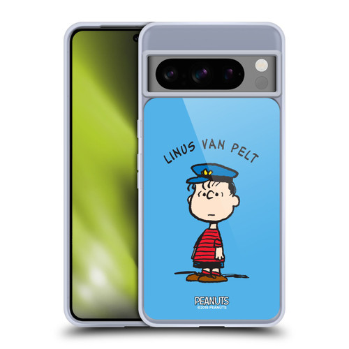 Peanuts Characters Linus van Pelt Soft Gel Case for Google Pixel 8 Pro