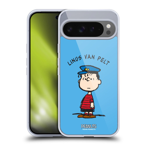 Peanuts Characters Linus van Pelt Soft Gel Case for Google Pixel 9 Pro XL