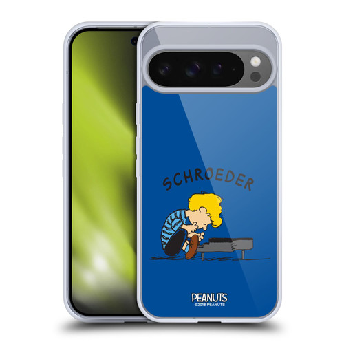 Peanuts Characters Schroeder Soft Gel Case for Google Pixel 9 Pro XL