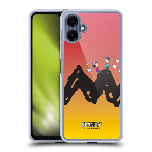 Peanuts Characters Charlie & Lucy Soft Gel Case for Samsung Galaxy A06 4G / 5G