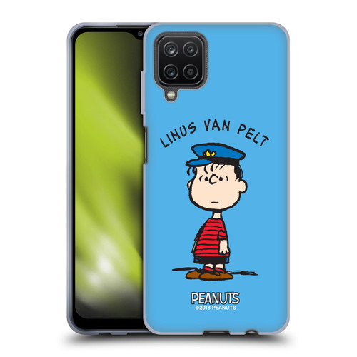 Peanuts Characters Linus van Pelt Soft Gel Case for Samsung Galaxy A12 (2020)