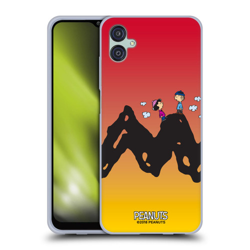 Peanuts Characters Charlie & Lucy Soft Gel Case for Samsung Galaxy M04 5G / A04e