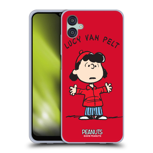 Peanuts Characters Lucy van Pelt Soft Gel Case for Samsung Galaxy M04 5G / A04e