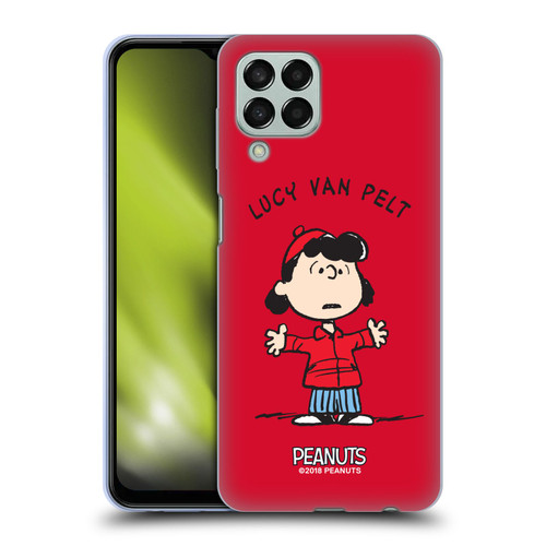 Peanuts Characters Lucy van Pelt Soft Gel Case for Samsung Galaxy M33 (2022)