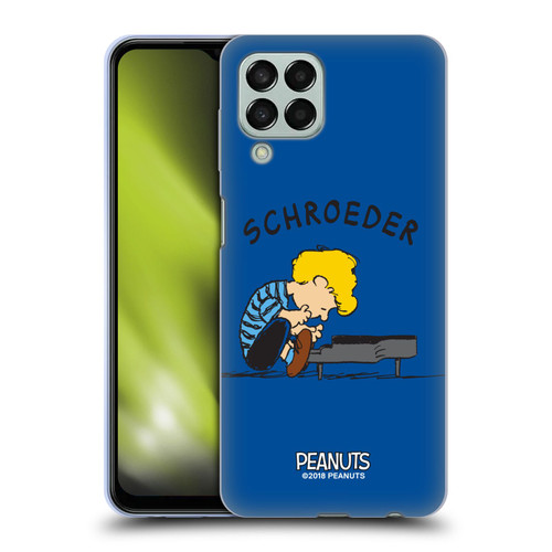 Peanuts Characters Schroeder Soft Gel Case for Samsung Galaxy M33 (2022)
