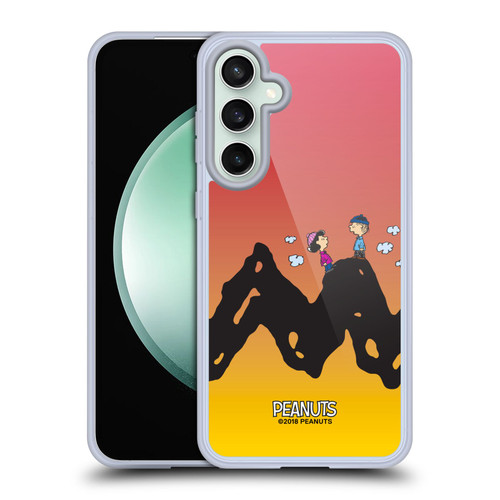 Peanuts Characters Charlie & Lucy Soft Gel Case for Samsung Galaxy S23 FE 5G & MagSafe