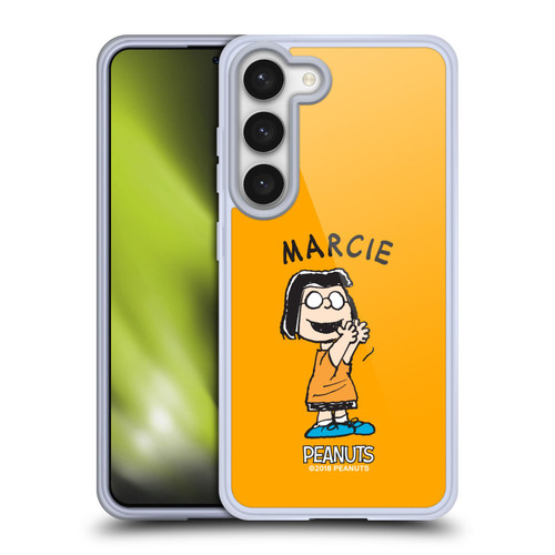 Peanuts Characters Marcie Soft Gel Case for Samsung Galaxy S23 5G & MagSafe